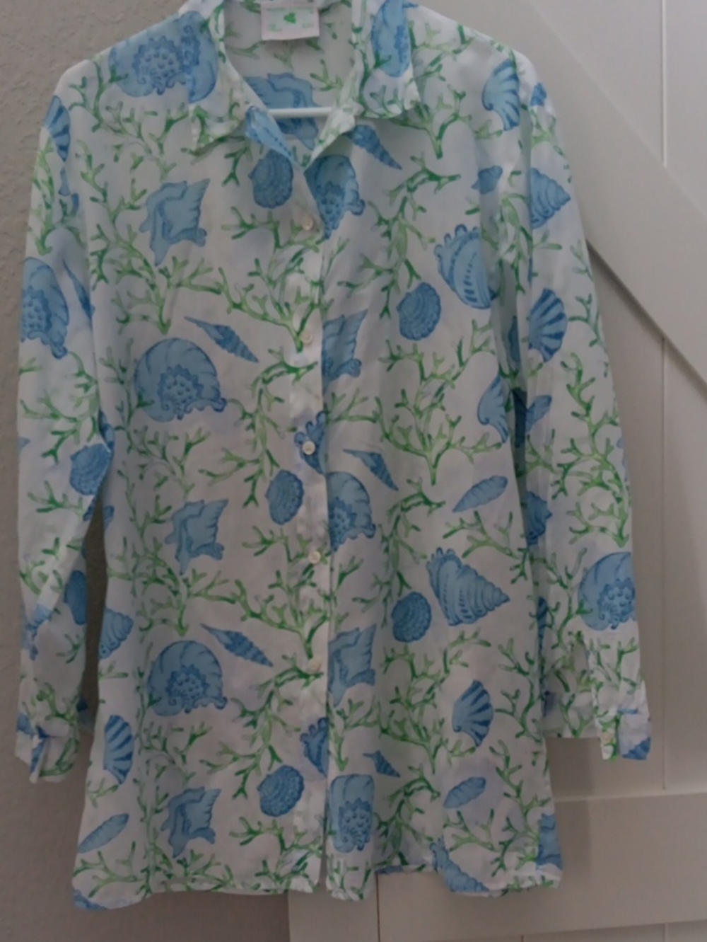 MANUEL CANOVAS..MADE IN FRANCE..COVER UP/BLOUSE..